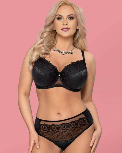 VB-442 Biustonosz usztywniany Vena czarny