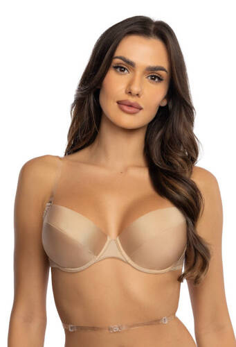 Biustonosz 909/1 Kaja Mat - beżowy