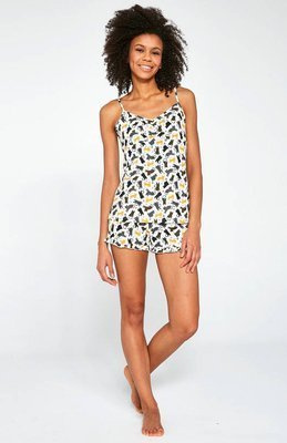 373/214 CATS 4 Piżama damska Cornette ecru