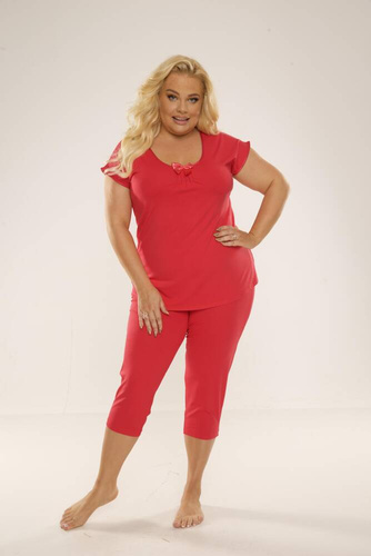 884 / 889 Visa Piżama Damska Forex - malina