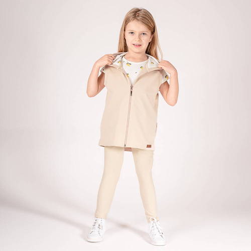 212281 Legginsy dresowe "Tola" Nicol - beżowy