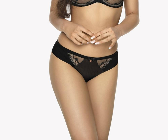 BS 1068 Cordelia  Biustonosz Miękki Gaia- czarny 