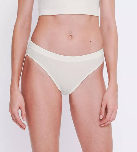 Casual High leg Figi Damskie 2-pak Sloggi GO - silk white