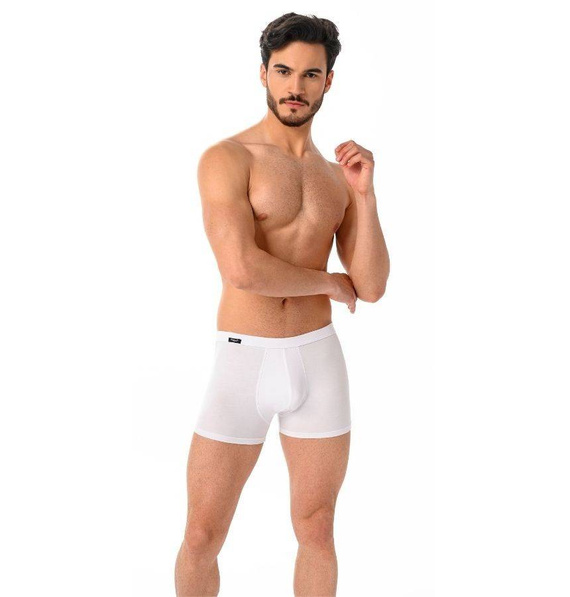 1661 Deli Zestaw Męski Bokserki I Podkoszulek Teyli-biały