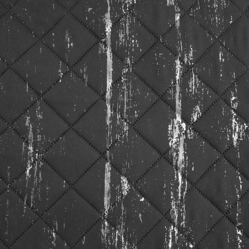 Blink 1 narzuta dekoracyjna Design91 grafitowy/srebrny