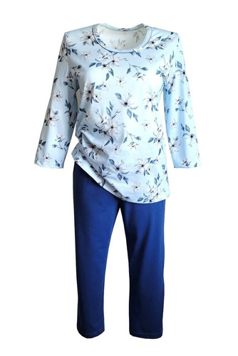 1275 Piżama damska Betina- błękitny