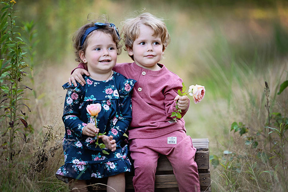 40228 "Rose Bonica" Sukienka z falbanką Makoma