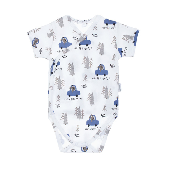 214094 Muki Body z krótkim rękawem rozpinane Nicol 