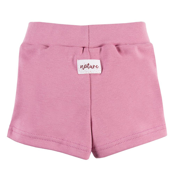 Nature Szorty z marszczeniem Ewa Klucze - bordo