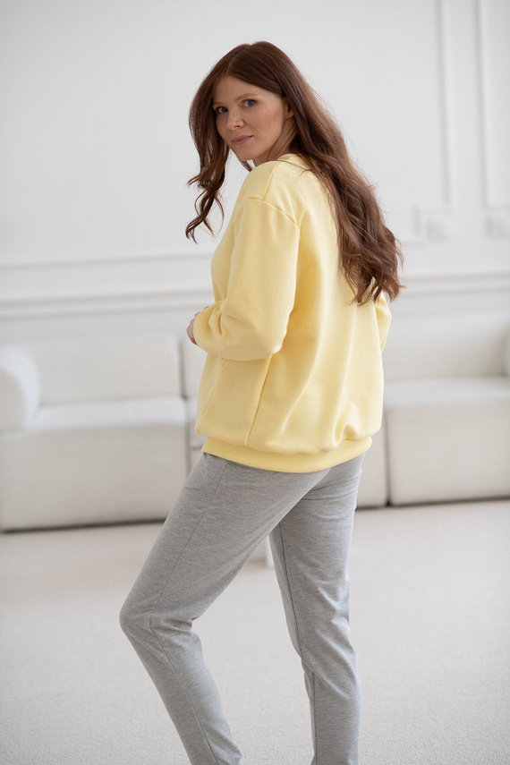 Milk It Easy! bluza do karmienia Milk&Love masełkowy