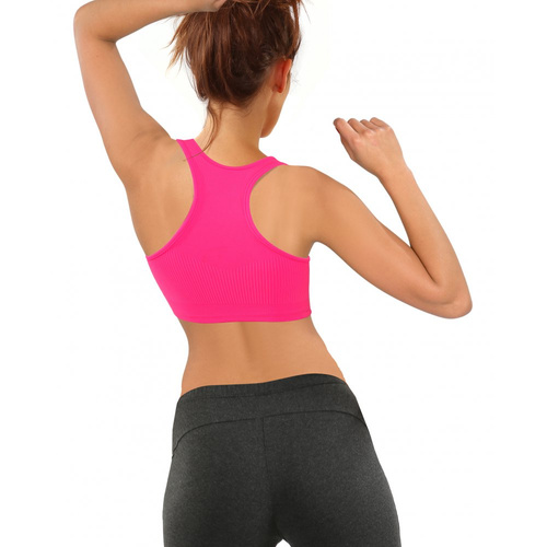 CL14 biustonosz sportowy top Sesto Senso różowy