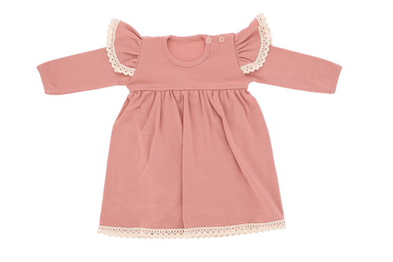 SK10435 Flowers Sukienka z falbankami Mamatti