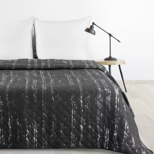 Blink 1 narzuta dekoracyjna Design91 grafitowy/srebrny