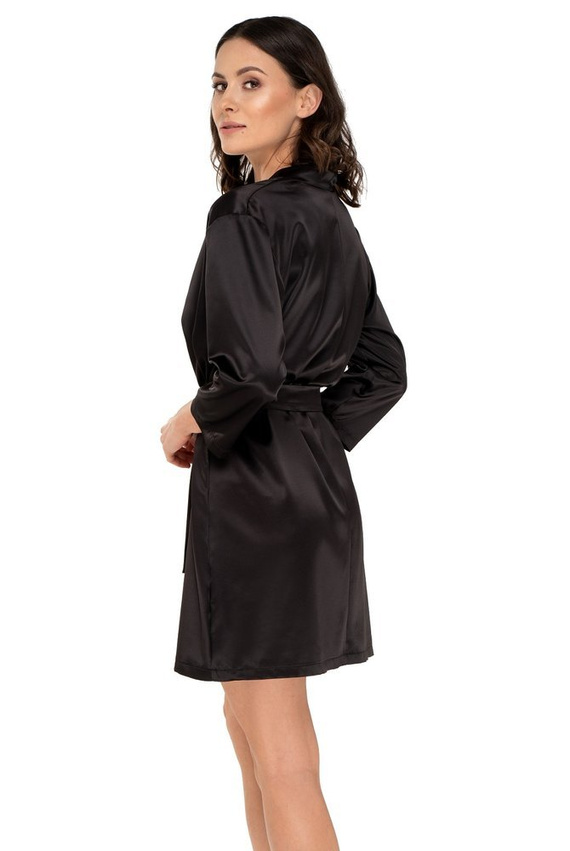 Anette Szlafrok damski Babella - czarny 