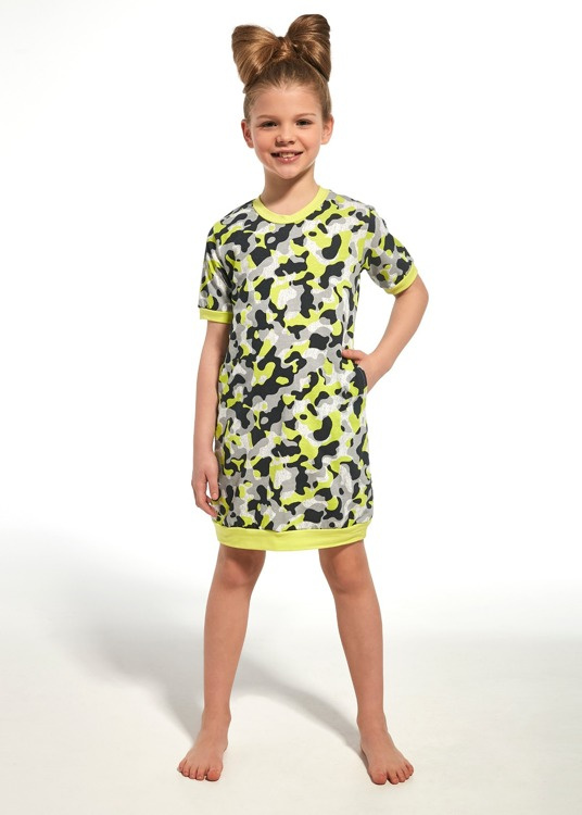 283/69 284/69 koszula nocna Girl 2 Cornette seledynowy