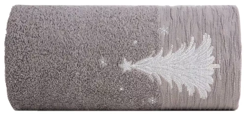 Joy 1 ręcznik świąteczny choinka Eurofirany stalowy