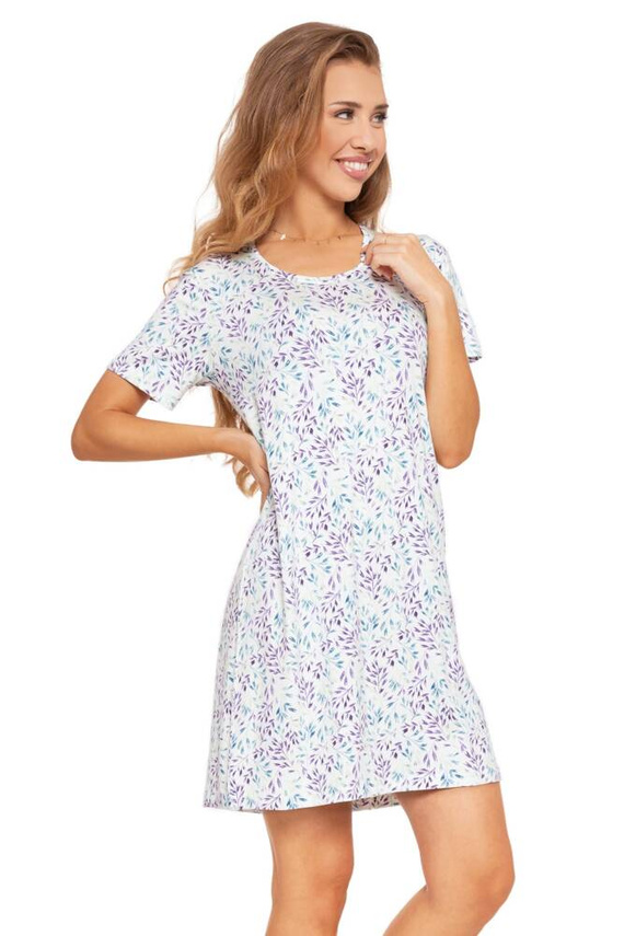 PDK3100-009, PDK3400-004 Koszula nocna z krótkim rękawem Moraj - ecru