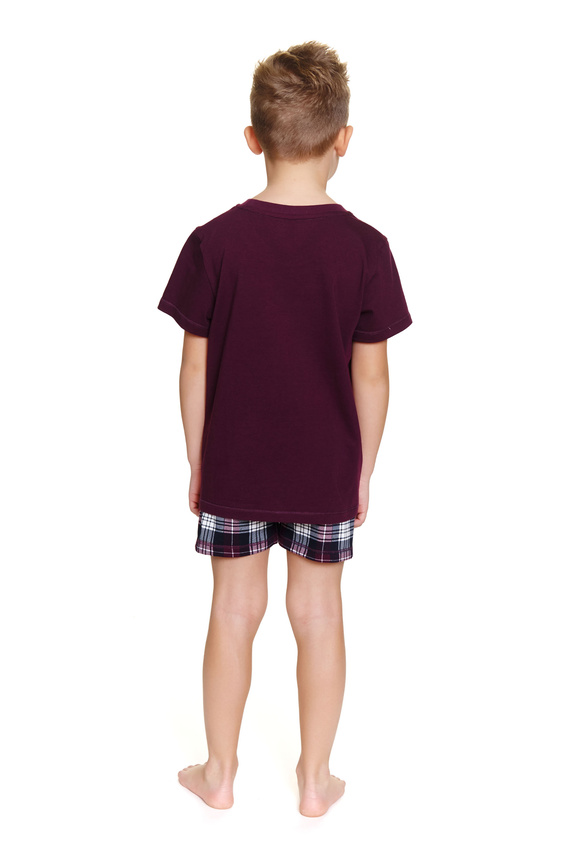7202 "Chill" Piżama dziecięca Unisex Doctor Nap - burgundy