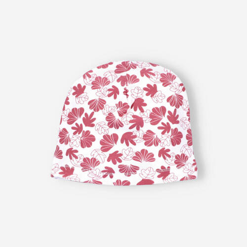 ABN-4159/LIS Wesoła Panda Czapka z bawełny organicznej Nini pomarańczowy