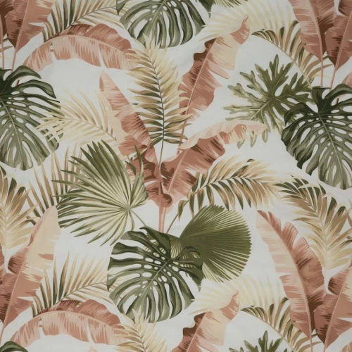 Spring 29 Kwiaty pościel satynowa Eurofirany biały/zielony