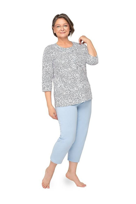 201 Maria II Piżama damska Martel -błękitny 22