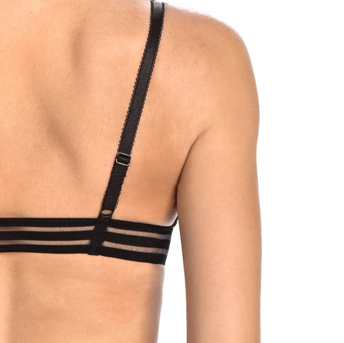 2141 Olivia braletka biustonosz miękki bez fiszbin Teyli - czarny