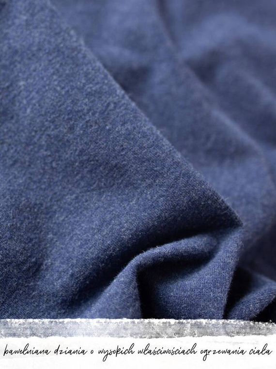 LXL 170 Legginsy bawełniane soft  Key - granatowy