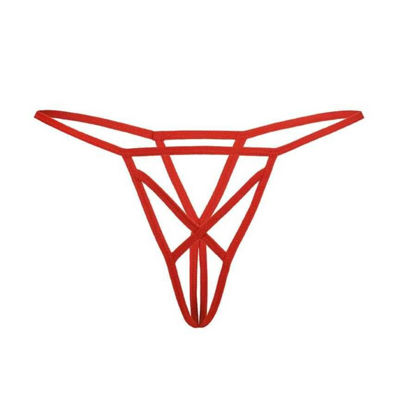 3113 Mendi Stringi z otwartym krokiem Teyli red