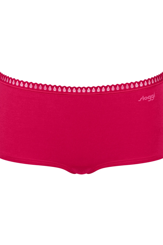 GO Crush Short C3P Szorty Damskie 3-pak Sloggi -czerwony różowy