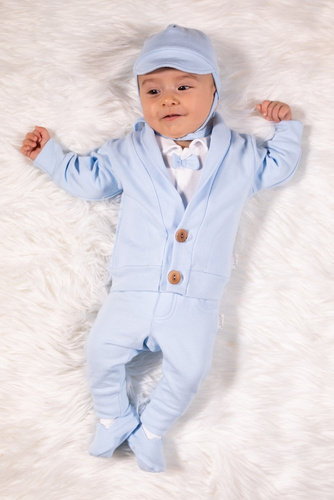 169400 Komplet 5-częściowy "Mix" Nicol - niebieski