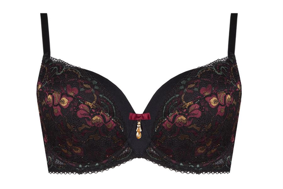 Candy full cup biustonosz usztywniany Unikat czarny