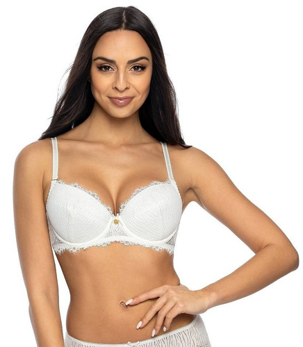 M-3522/11 Evie Biustonosz push-up Mat- mleczny