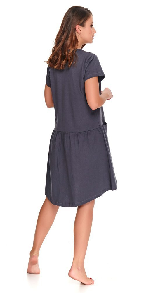 9445 Koszula Nocna ciążowa i do karmienia Doctor Nap - graphite