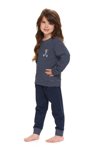 5255 Piżama dziecięca Unisex Doctor Nap - navy blue