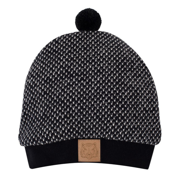 Le Tigre Czapka prążkowana Pinokio - czarny