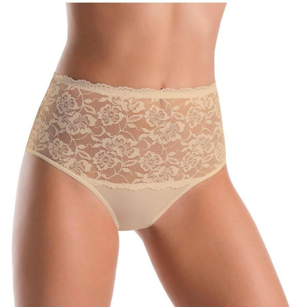 144 Violetta figi z koronką Teyli - beżowy