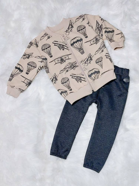 Aviator bluza dziecięca Bambarillo beżowy