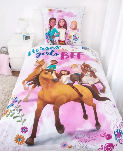 Spirit Konie Pościel dziecięca bawełniana Herding