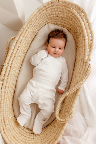 08234E "Natural Harmony" Półśpioch niemowlęcy Makoma ecru