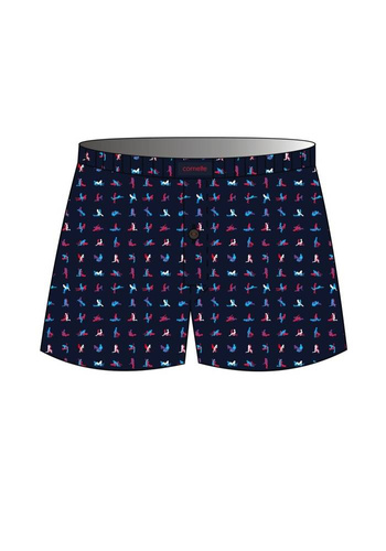 Cornette 001/140 011/140 Classic Bokserki męskie -granatowy