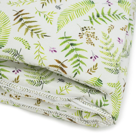 Pościel z wypełnieniem Paprocie - Makaszka