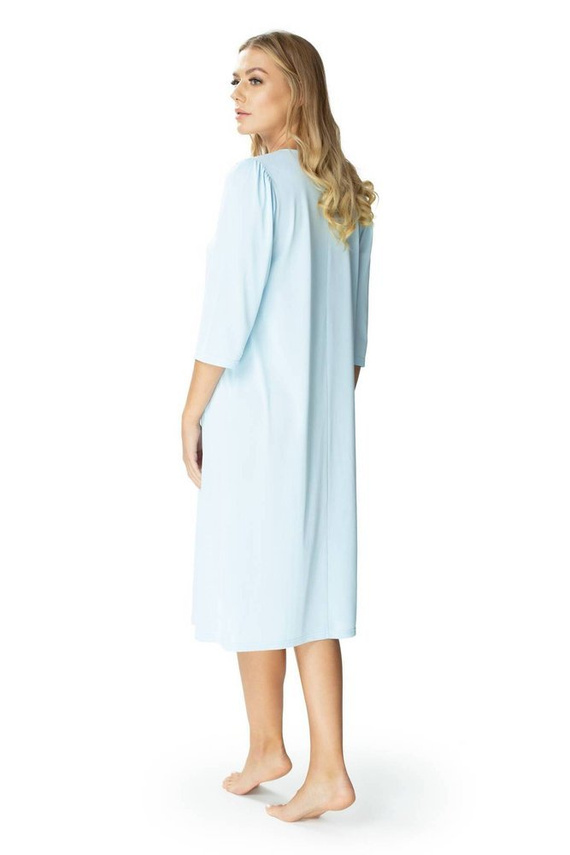 3942 Melisa halka koszula nocna damska Mewa niebieski