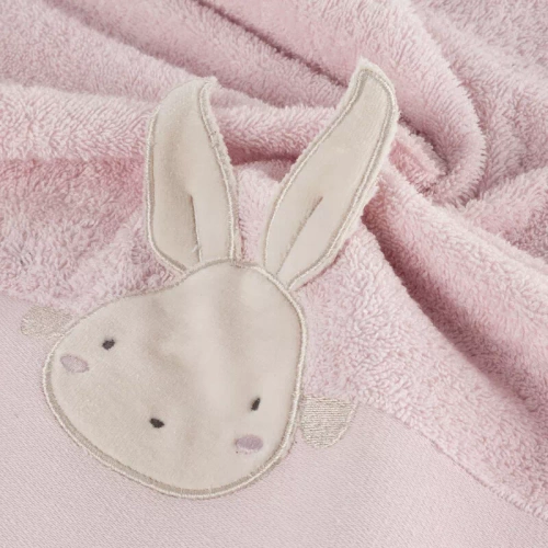 Baby 57 Ręcznik dziecięcy Królik Eurofirany różowy