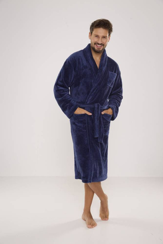 811 Plusz szlafrok męski De Lafense - jeans