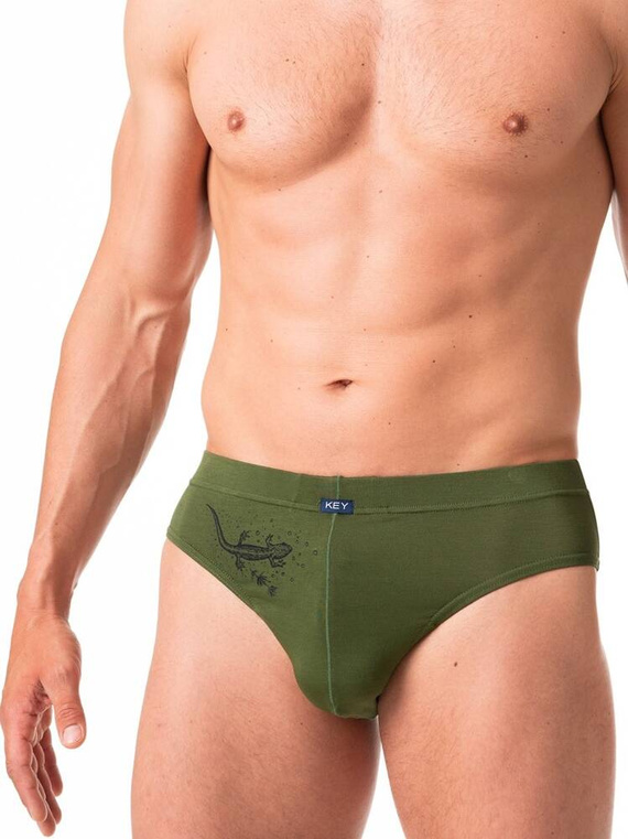 MPP 633 Slipy męskie 2-pak Key- zielony brązowy