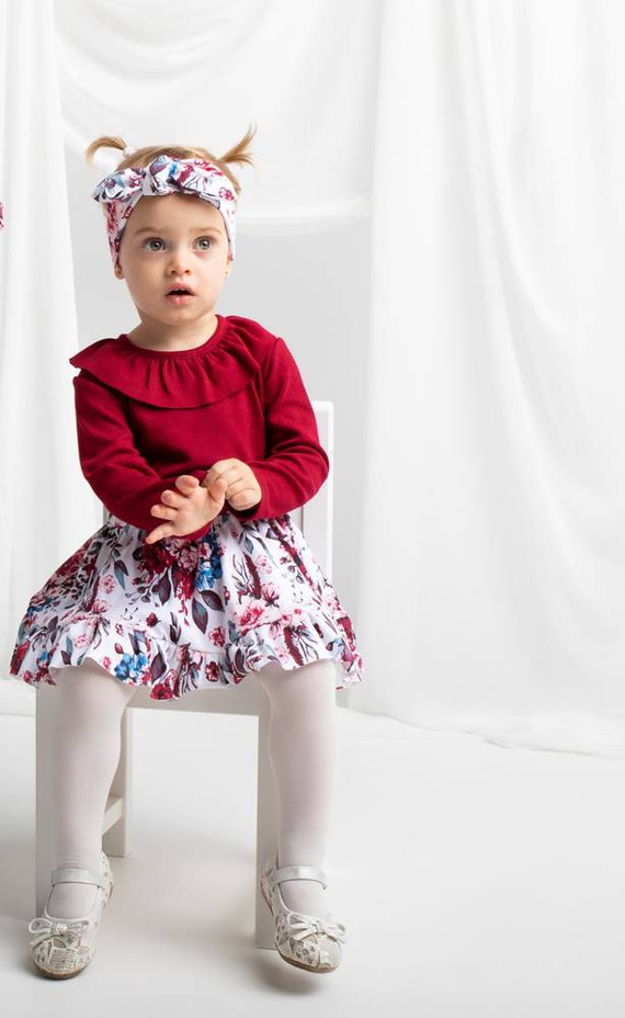 180173 Spódniczka bawełniana "Kate" Nicol - kwiaty