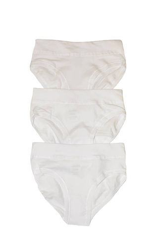 806 Figi dziewczęce Cornette 3-pak granatowy/czerwony