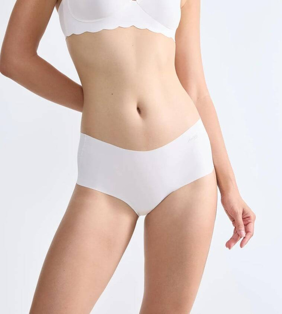 Zero Microfibre 2.0 Short 2P Figi Damskie 2-pak Sloggi - angora