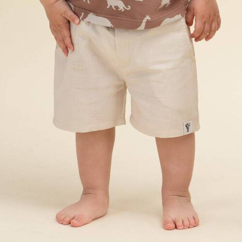 Safari Krótkie spodenki dla chłopca Pinokio - beżowy