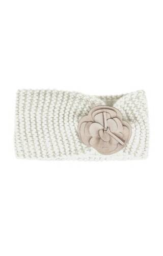 48-388 Opaska dziecięca  AJS biały